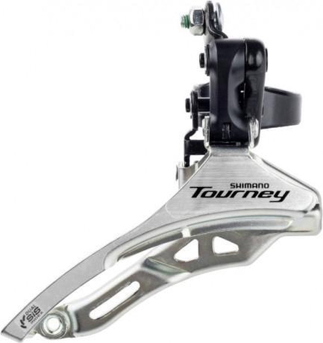Shimano voorderailleur tourney fd-ty300 3x6 7 speed - down swing - down pull - hoge klem 34,9 mm - 42t - (66-69°)