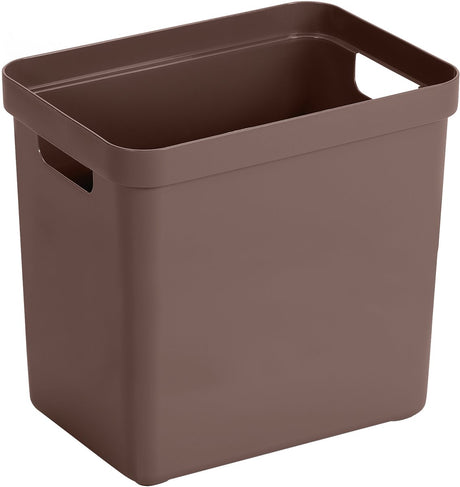 Sunware sigma home opbergbox 25l bruin 350 x 246 x 363 mm