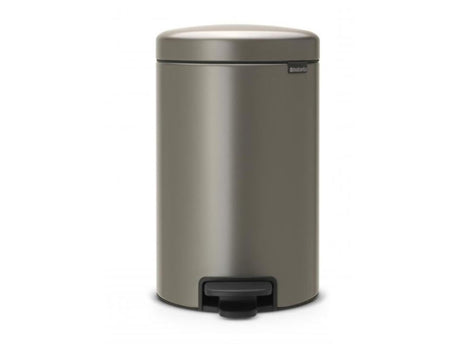 Brabantia pedaalemmer newicon 12 ltr platinum
