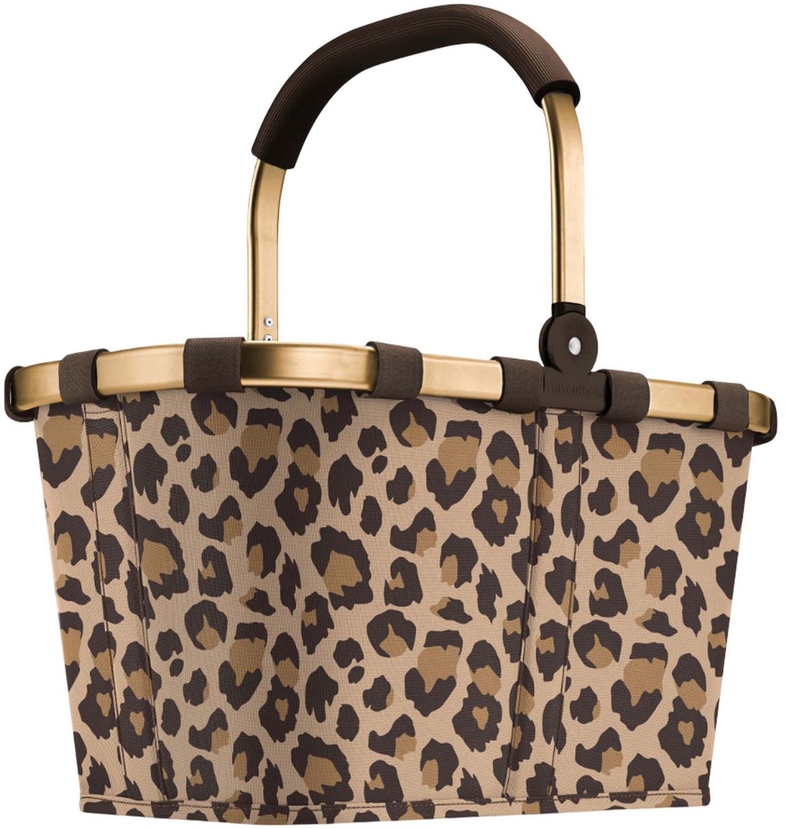 Reisenthel carrybag boodschappenmand - 22l - frame leo macchiato bruin