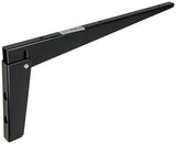 1059332 - plooibare konzool 400x160 mm zwart | 12 stuks