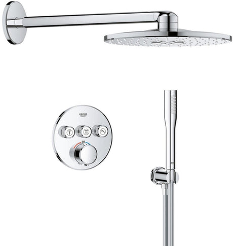 Grohe precision smartcontrol inbouw douchesysteem - rond - chroom