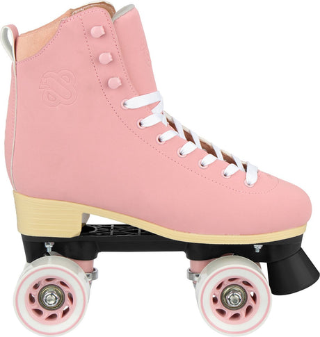 Nijdam rolschaatsen nubuck - candy cakes - roze - maat 39