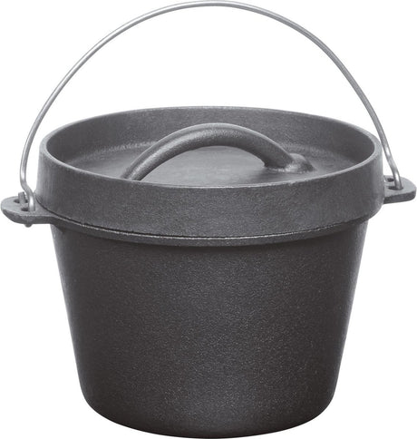 Barbecook sudderpot dutch oven - zwart - 0,7 l