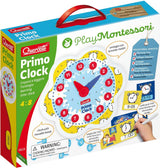 Quercetti leerklok primo clock junior karton 51-delig