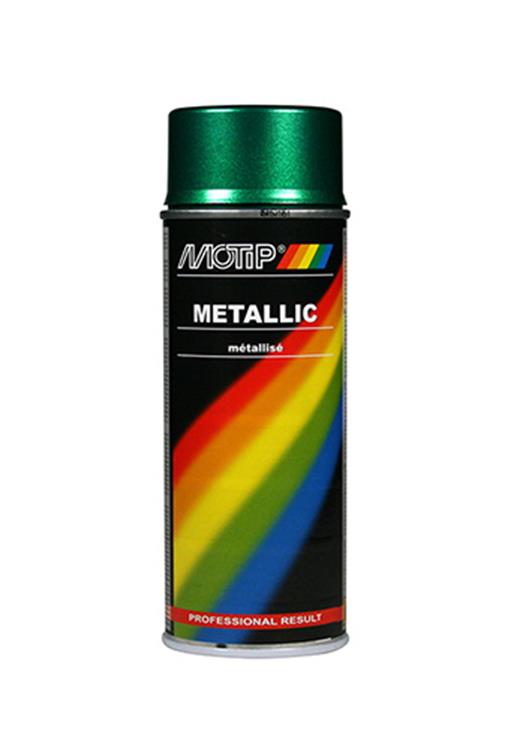 Motip 1051405 - metallic lak groen spuitbus 400 ml | 1 stuks