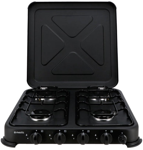 Mestic kooktoestel mgc-400 – 4 kookpitten - 2x 2200 w, 2x 1200 w - maximaal vermogen: 6800 w - campingtoestel