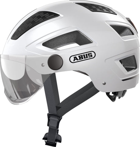 Abus helm Hyban 2.0 ACE polar Wit M 52-58cm