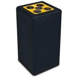 Prullenbak brickbin 561676 zwart 65 l