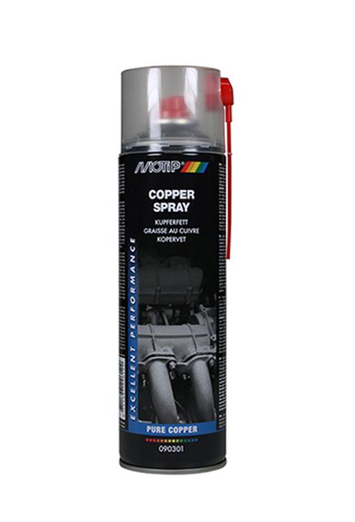 Motip 1051559 - koperspray spuitbus 500 ml | 1 stuks