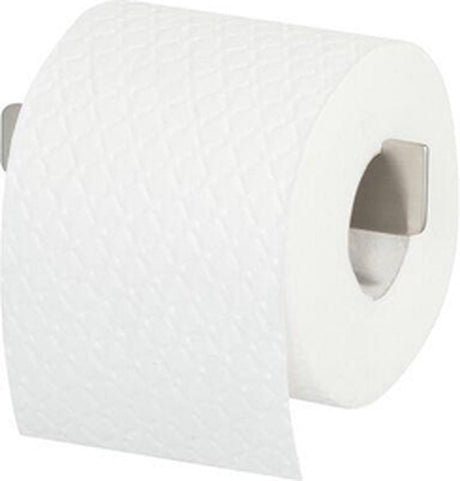 Tiger colar - wc rolhouder zonder klep - zonder te boren - toiletrolhouder zelfklevend - rvs geborsteld
