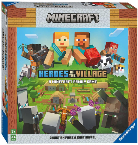 Ravensburger minecraft junior: heroes of the village - bordspel
