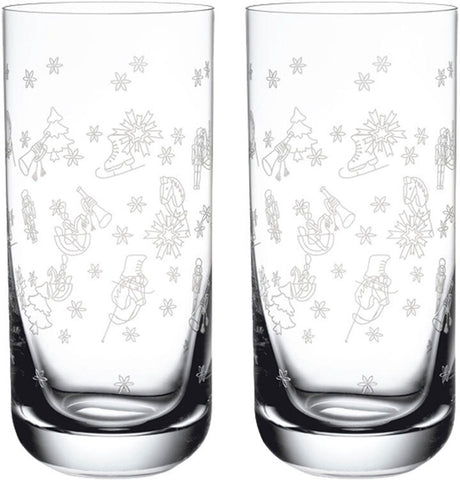 Merkloos sans marque villeroy boch toy's delight longdrink glas 33 cl 2 stuks