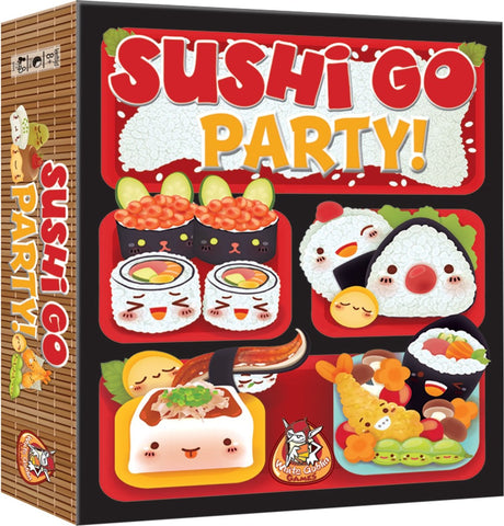 White goblin games sushi go party - uitgebreid kaartspel voor de hele familie