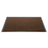 Hamat schoonloopmat spectrum bruin 60x90 cm deurmat | 2 stuks
