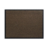 Hamat schoonloopmat spectrum bruin 60x90 cm deurmat | 2 stuks