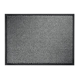 Hamat deurmat spectrum grijs 60x90 cm | 2 stuks