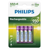 Battery Sales Europe Oplaadbare Batterijen Rechargeable NimH AAA HR03 950mah, 4st.