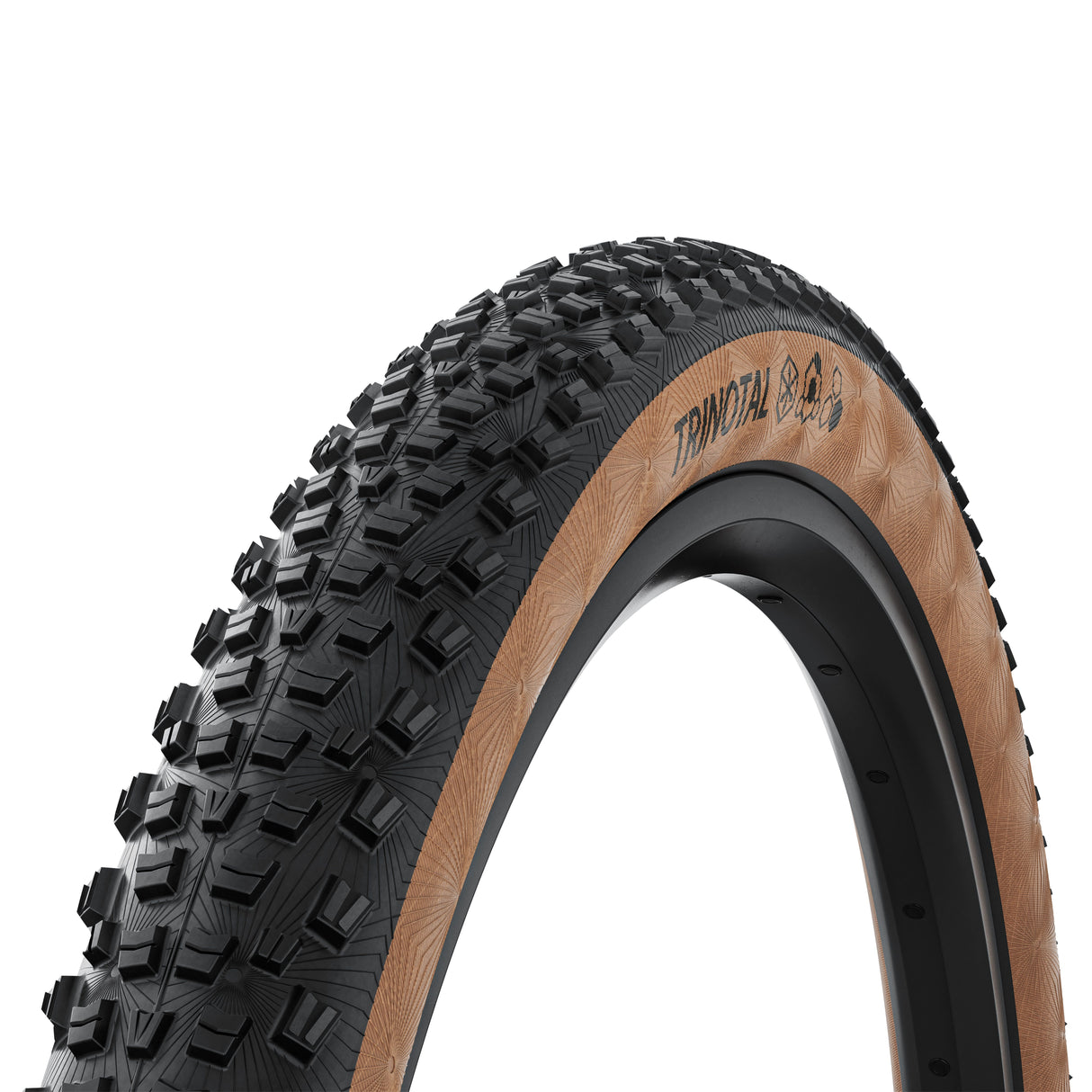 Continental buitenband trinotal 29x2.40 60-622 trail grip vouw tr zwart transparant - 115061