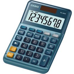 Casio ms-88em - kleine elegante bureaurekenmachine