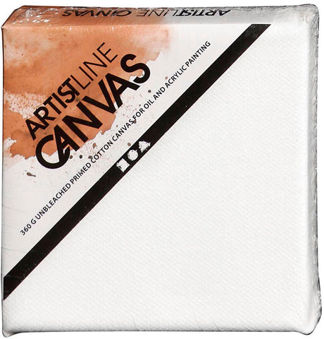 Creativ company artistline canvas 10x10cm, 10st.