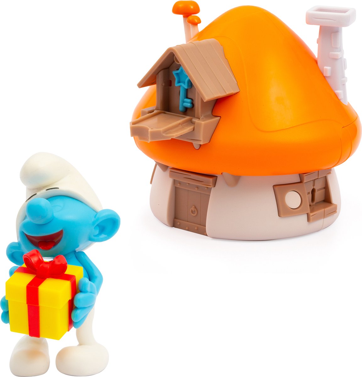 Giochi preziosi en de smurfen - magische smurfenhuis met lolsmurf - speelset