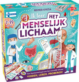 Tactic ik leer: het menselijk lichaam – bordspel – educatief - ontdek het menselijk lichaam en leer over anatomie – 2 tot 5 spelers – vanaf 7 jaar