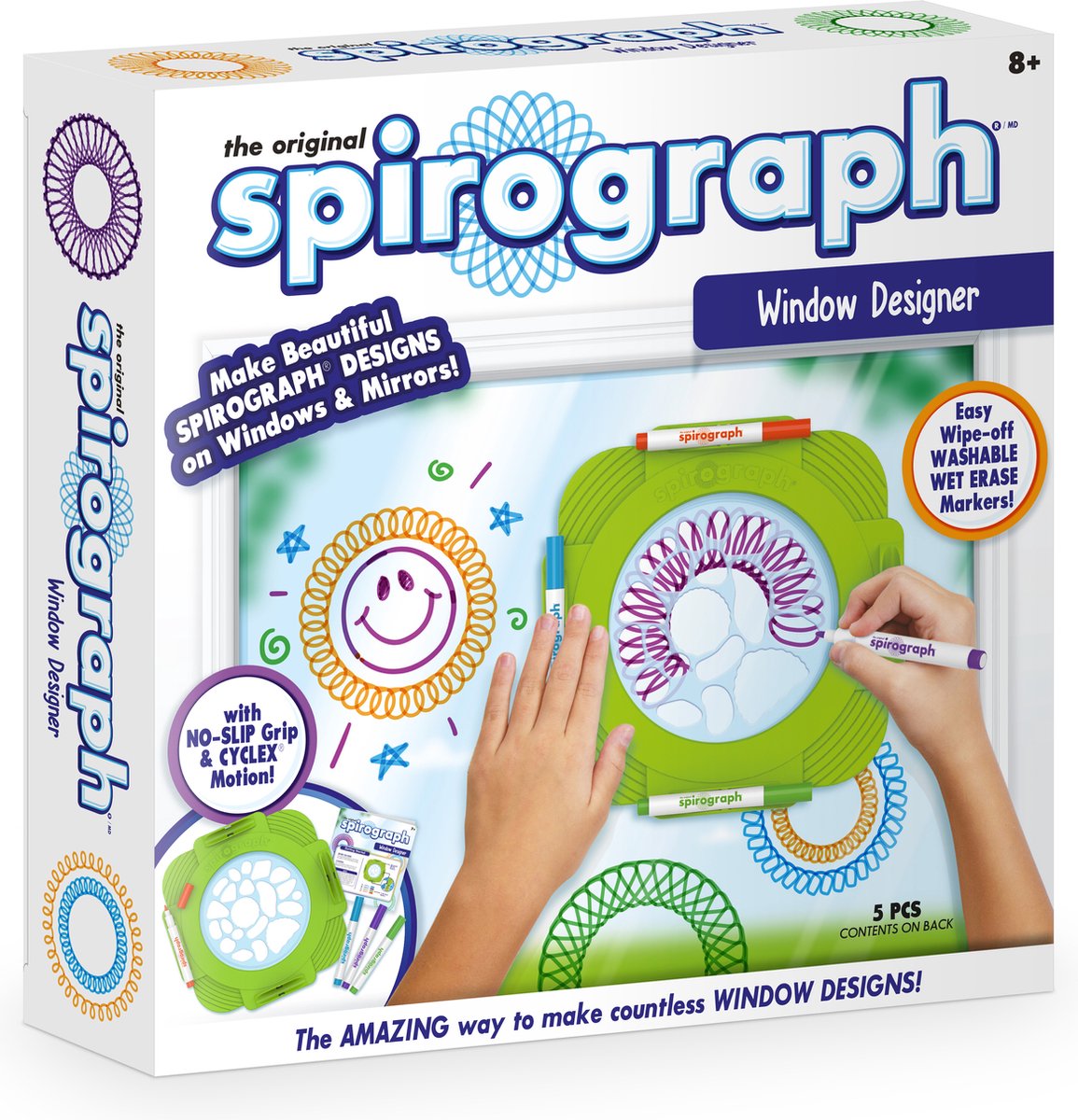 Spirograph - raam versierder