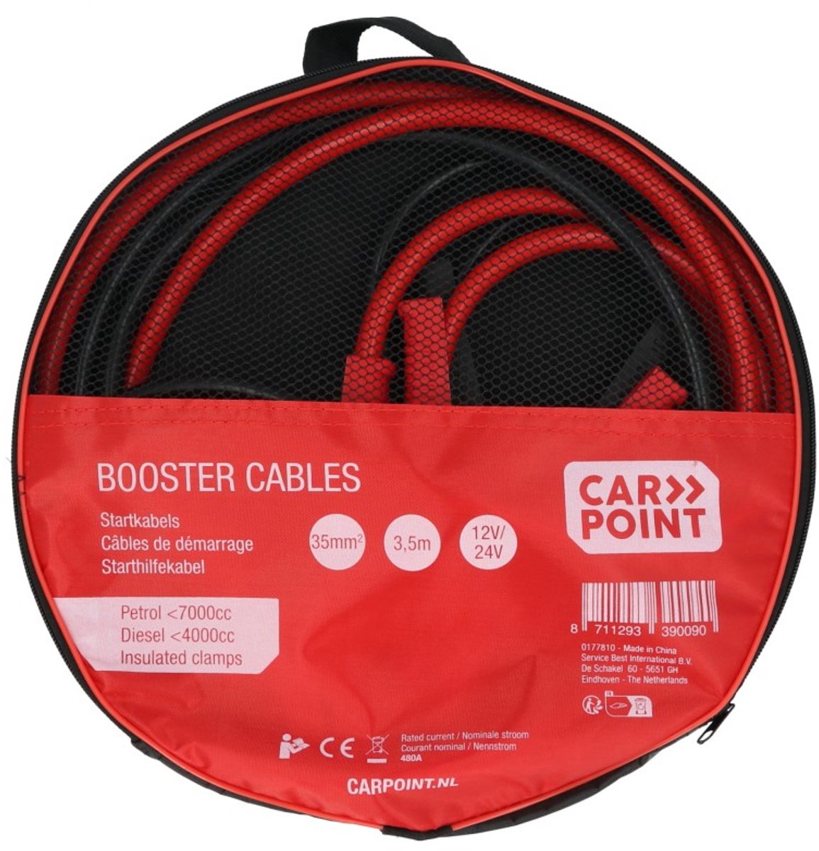 Carpoint startkabelset iso-klem 35mm2