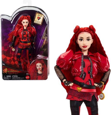 Mattel disney pop dochter van de hartenkoningin red - modepop.