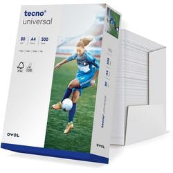 Kopieerpapier tecno 2100011547 a4 80 g m² wit 2500 vellen