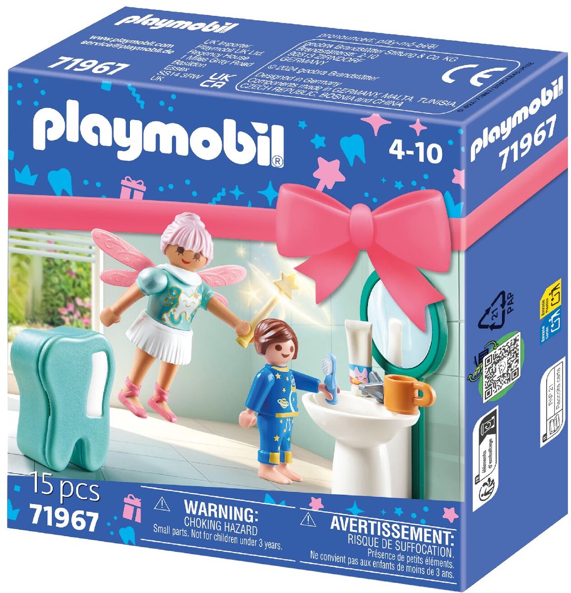 Playmobil tandenfee – magische speelfigurenset 71967