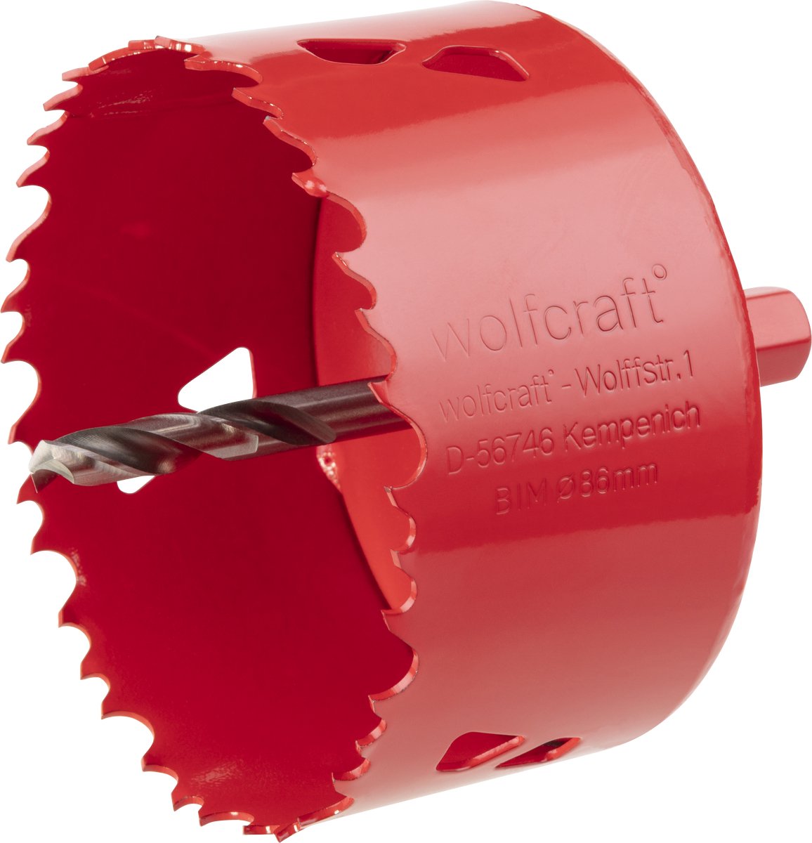 Wolfcraft - gatenzaag 86mm - bim gatenboor 86 mm - 5486000