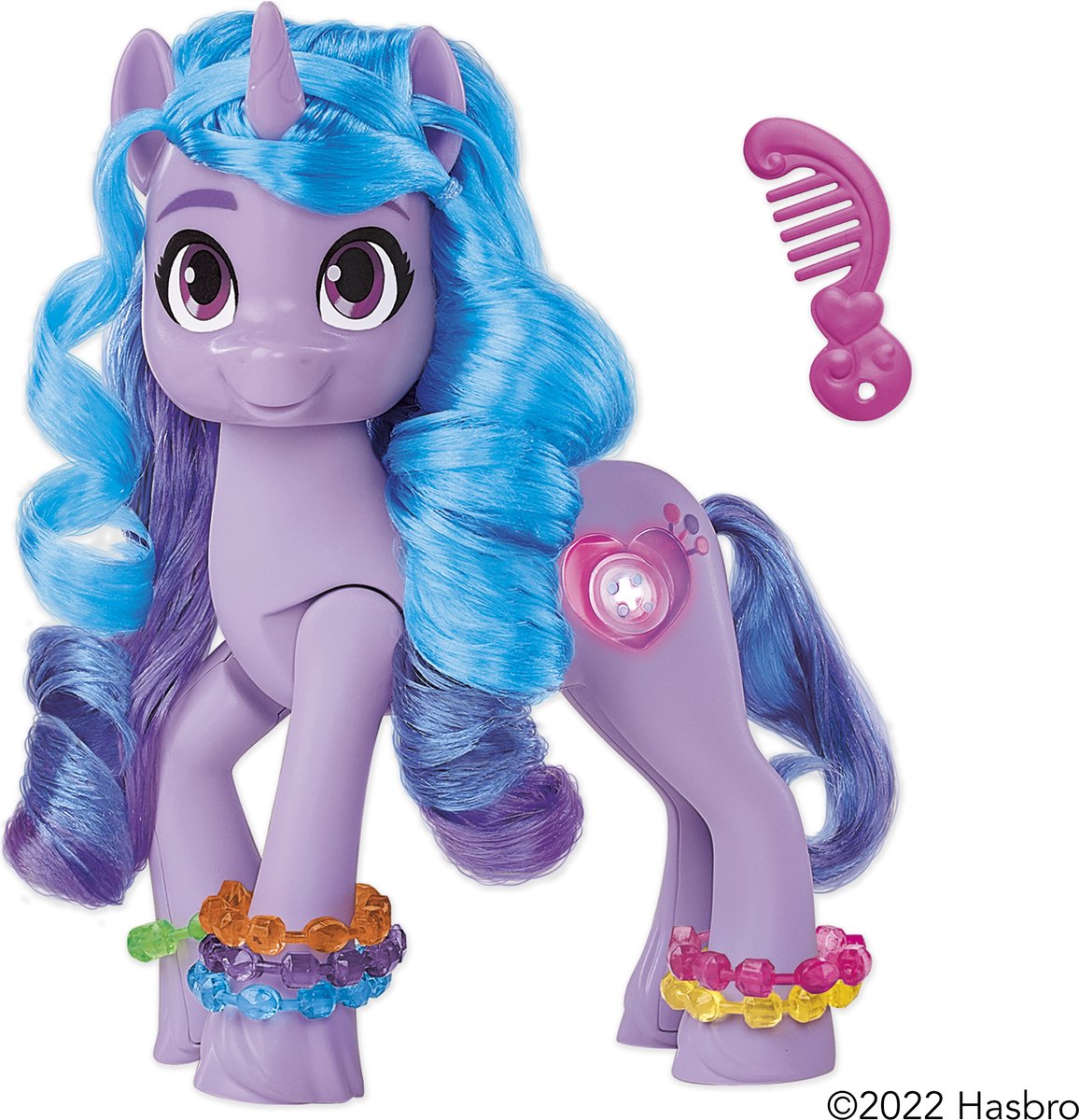 My little pony - see you sparkle: izzy moonbow - speelfiguur