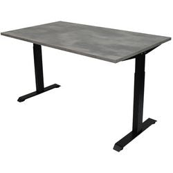 Bureau euroseats oxydegrijs, zwart 620 840x1400x800