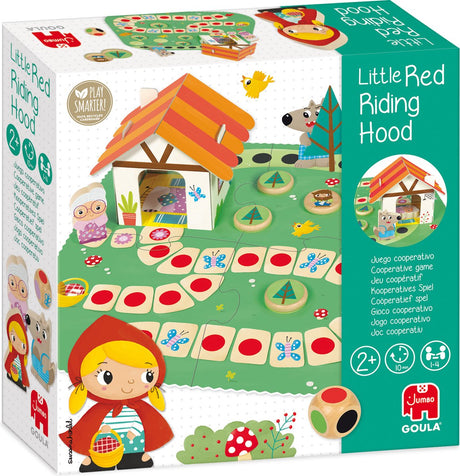 Goula jumbo - - little red riding hood roodkapje - bordspel