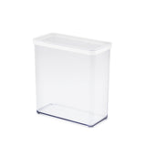 Rotho loft voedselbewaardozen - met witte siliconenafdichtring - 3,2 liter - transparant