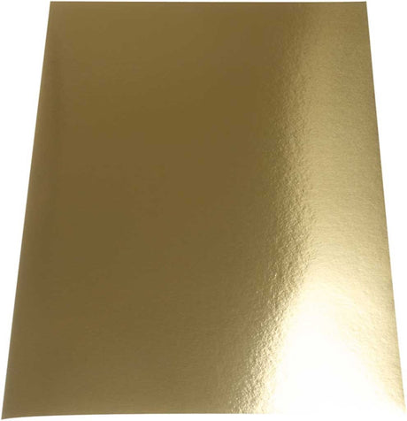 Creativ company metallic foliekarton a4 goud 10 vel