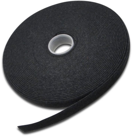 Microconnect velcro tape 15mm, 10m, black
