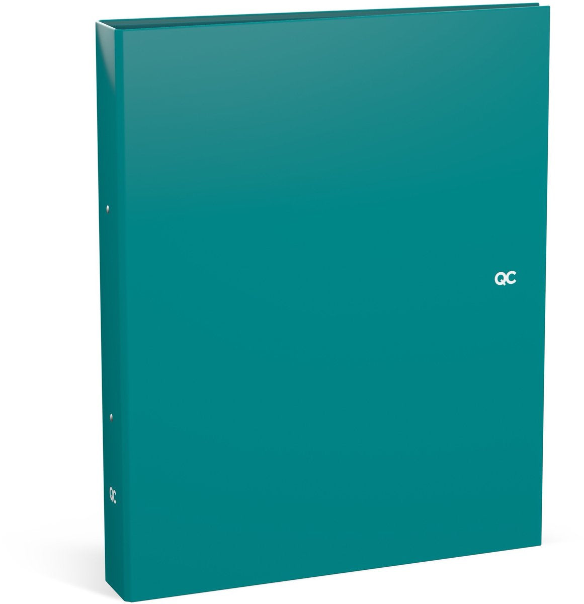 Qc colour ringband a4 - blauwgroen - 23 ringen
