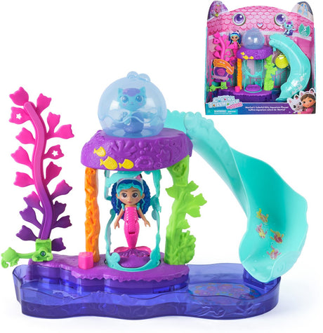 Gabby's poppenhuis gabby’s poppenhuis de film – mercat’s kleurrijke aquarium speelset