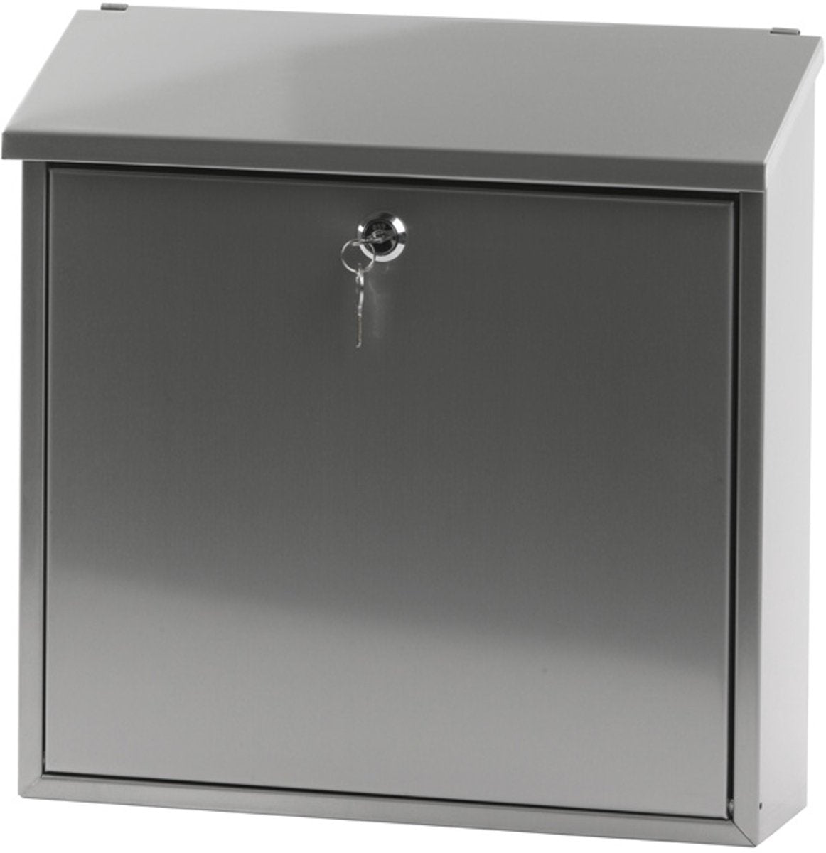 V-part - wandbrievenbus malagan - stainless steel - rvs - brievenbus