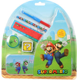 Undercover gmbh undercover super mario schoolset - 7-delig blik met schrijfwaren.