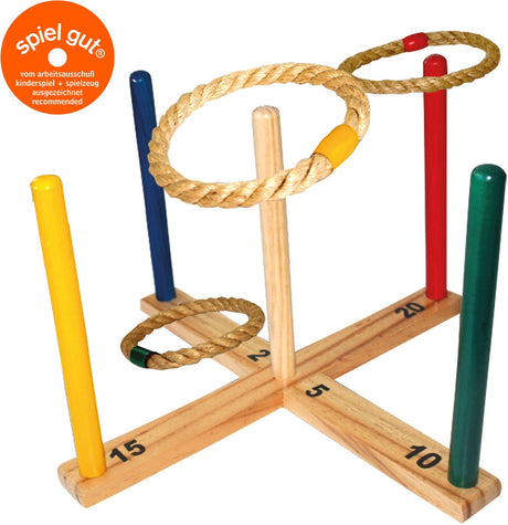 Schildkröt fun sports - houten ring werp spel