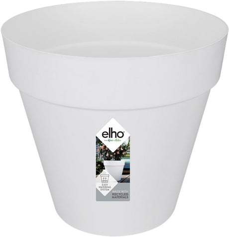 Elho loft urban rond 30 - bloempot voor buiten - ø 28.5 x h 26.0 cm - wit