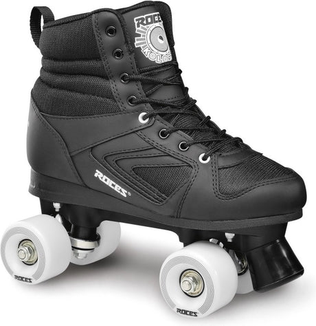 Roces kolossal rolschaatsen - quad skates - zwart - maat 43