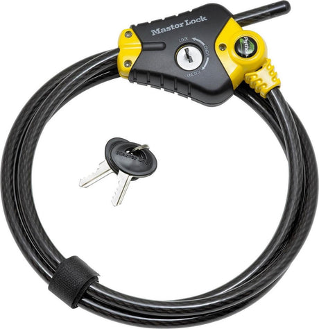 Masterlock kabelslot - vergrendelingskabel - python - 4.5 m - 8420eurd