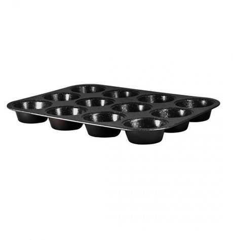 Berlinger haus black rose collection - muffinbakvorm - 12 muffins - granietcoating