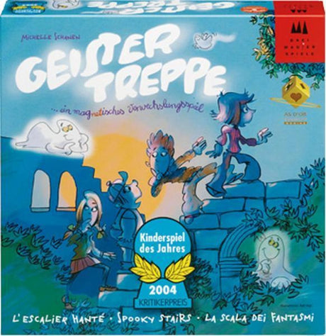 Drie magiers spellen spokentrap - bordspel