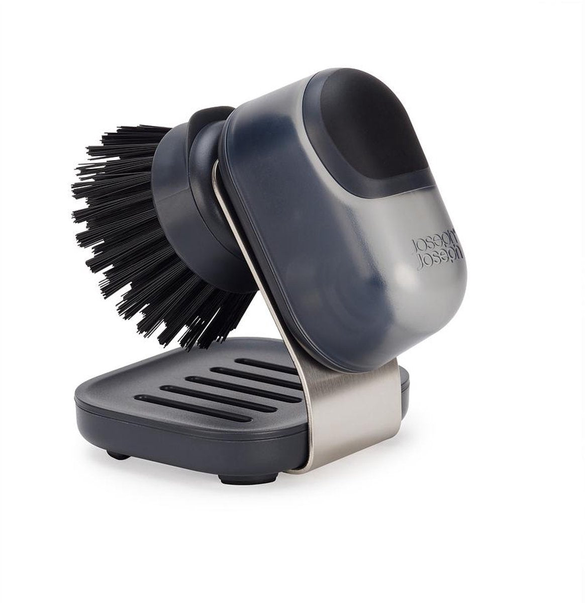 Joseph joseph sinktech afwasmiddel dispenser handpalm afwasborstel met opruimstandaard
